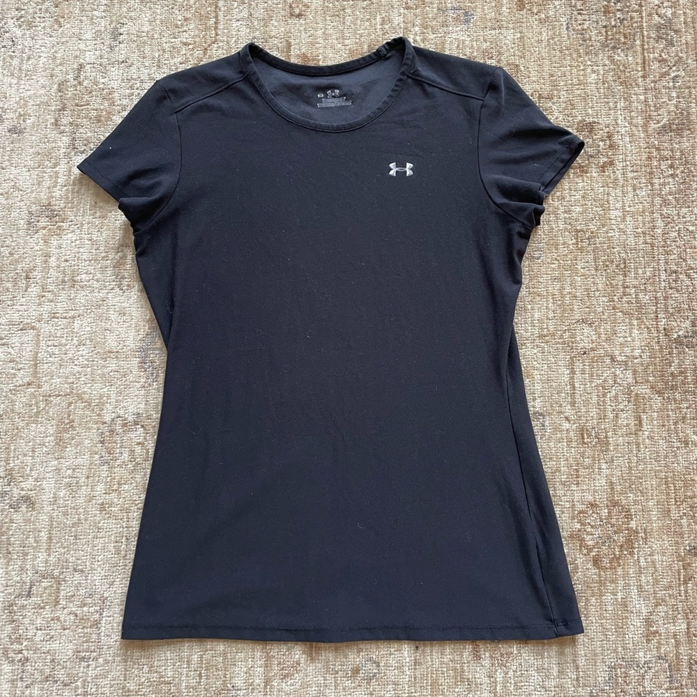 Under Armor T-Shirt, Black, Size XS